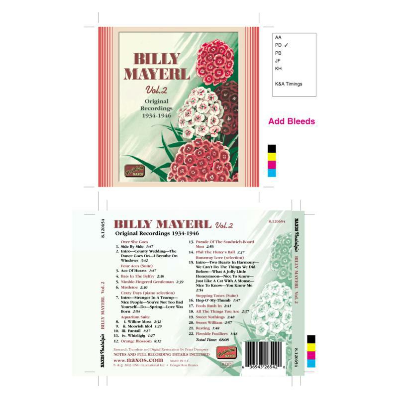 Picture of Billy Mayerl - MAYERL, Billy: Billy Mayerl, Vol. 2