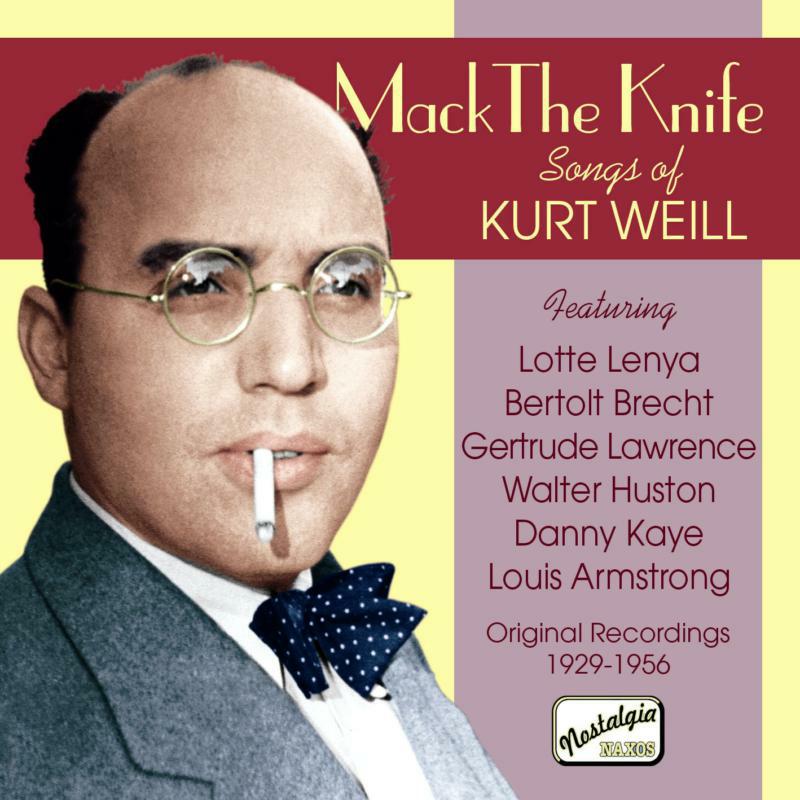 Picture of Various - Songs of: Kurt Weill