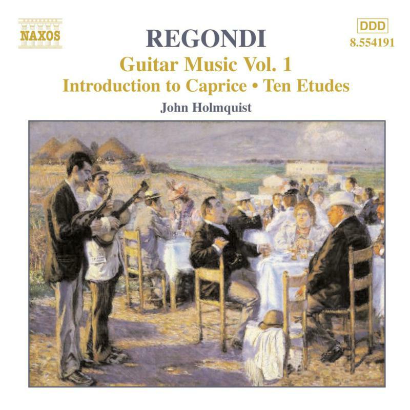 Picture of Holmquist - REGONDI: 10 Etudes / Introduction and Caprice, Op. 23