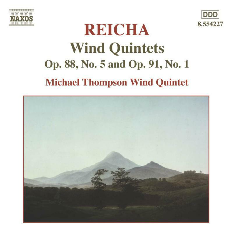 Picture of Thompson Wind 5Tet - REICHA: Wind Quintets, Op. 88, No. 5 and Op. 91, No. 1