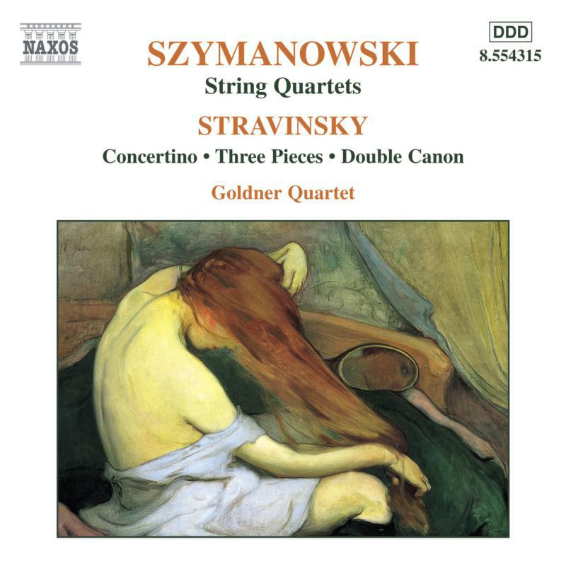 Picture of Goldner 4Tet - SZYMANOWSKI: String Quartets / STRAVINSKY: Concertino