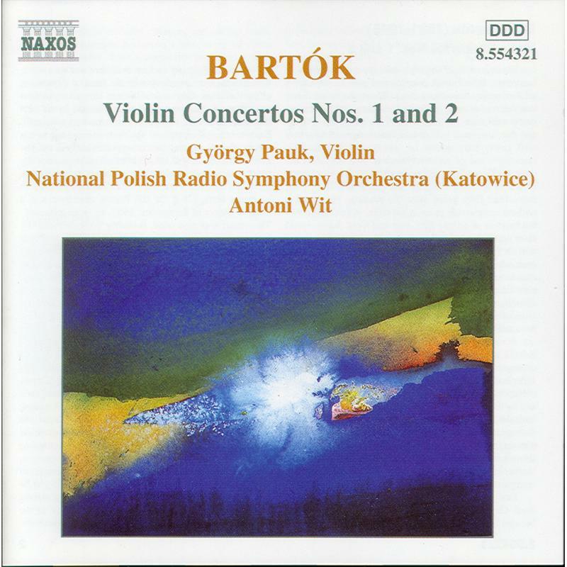 Picture of Pauk:Polish Nrso:Wit - BARTOK: Violin Concertos Nos. 1 and 2