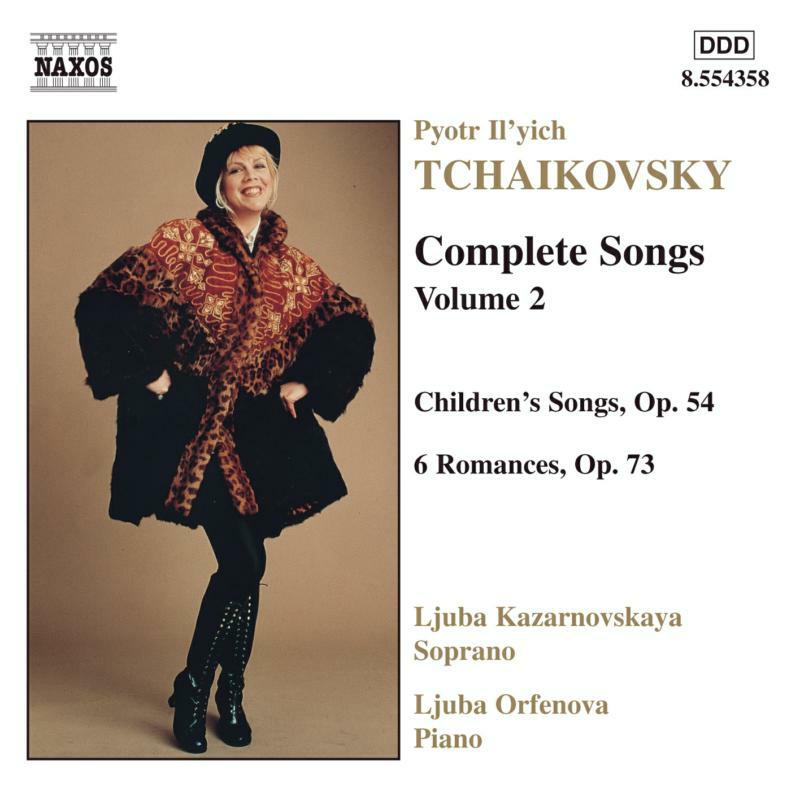 Picture of Kazarnovskaya:Orefenoba - TCHAIKOVSKY: Songs, Vol. 2