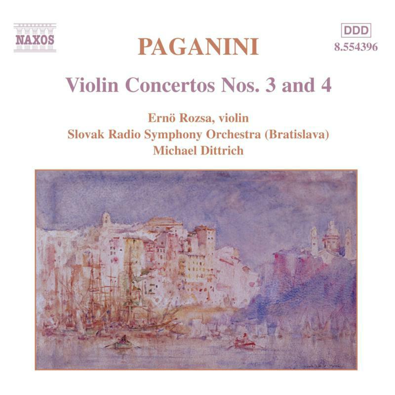 Picture of Rozsa:Slovak Rso - PAGANINI: Violin Concertos Nos. 3 and 4