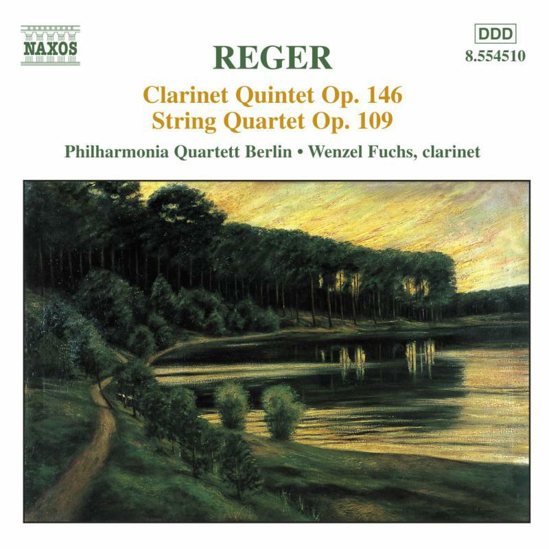 Picture of Fuchs:Berlin Pq - REGER: Clarinet Quintet, Op. 146 / String Quartet, Op. 109