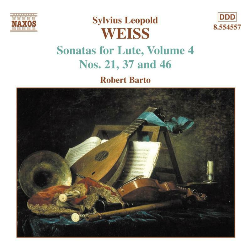 Picture of Robert Barto - WEISS: Lute Sonatas Nos. 21, 37 and 46
