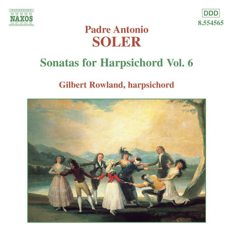 Picture of Gilbert Rowland - SOLER, A.: Sonatas for Harpsichord, Vol. 6