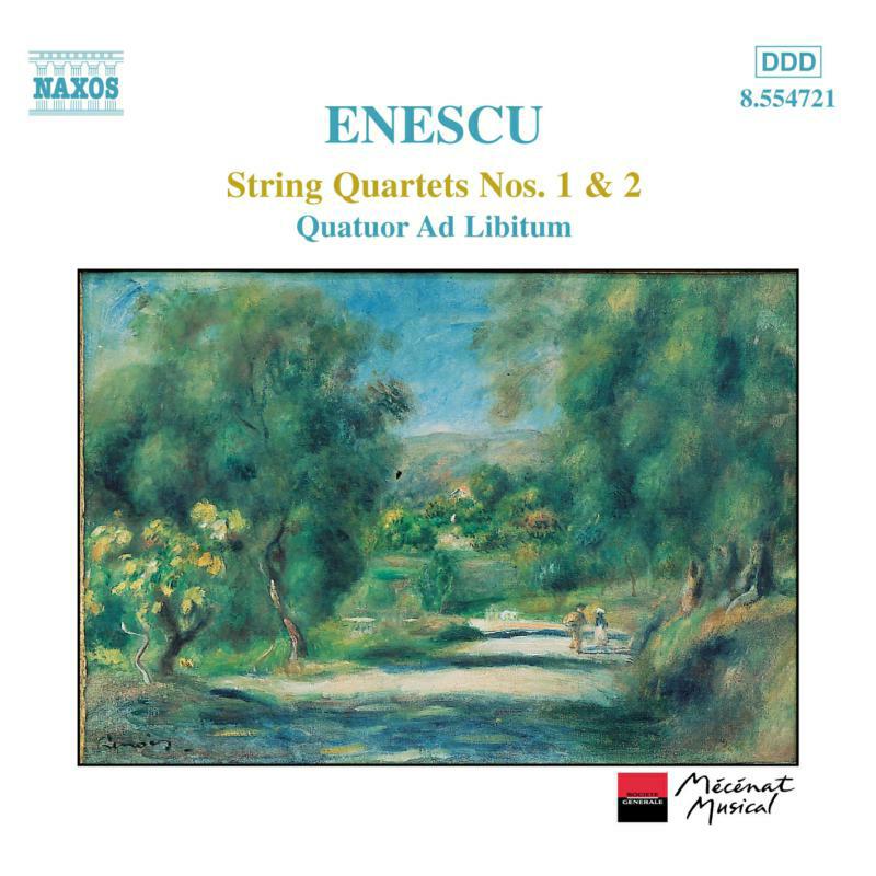 Picture of Ad Libitum 4Tet - ENESCU: String Quartets Nos. 1 and 2