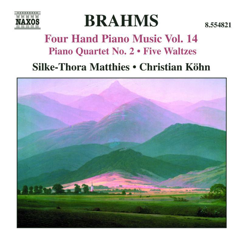 Picture of Matthies:Kohn - BRAHMS: Four-Hand Piano Music, Vol. 14