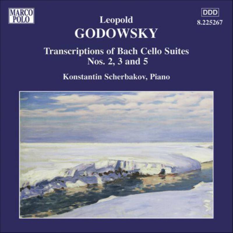 Picture of Godowsky - GODOWSKY: Piano Transcriptions of Bach Cello Suites Nos. 2, 3 and 5