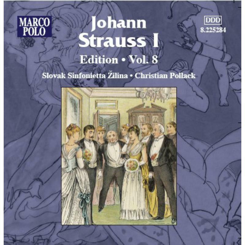 Picture of Slovak Sinf:Zilina:Pollack - STRAUSS I, J.: Edition - Vol. 8