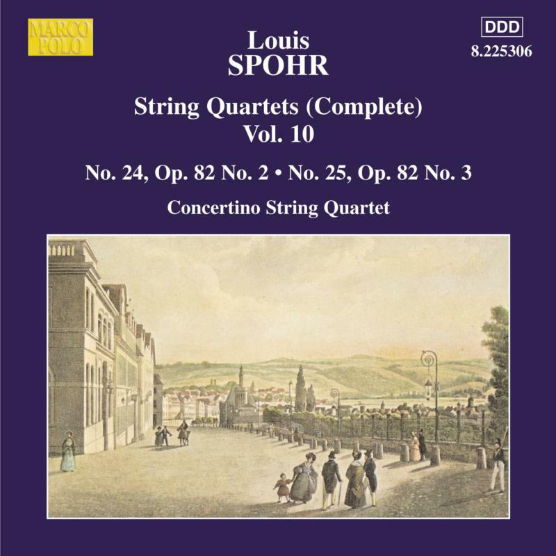 Picture of Moscow Philharmonic Concertino - SPOHR: String Quartets Vol.10