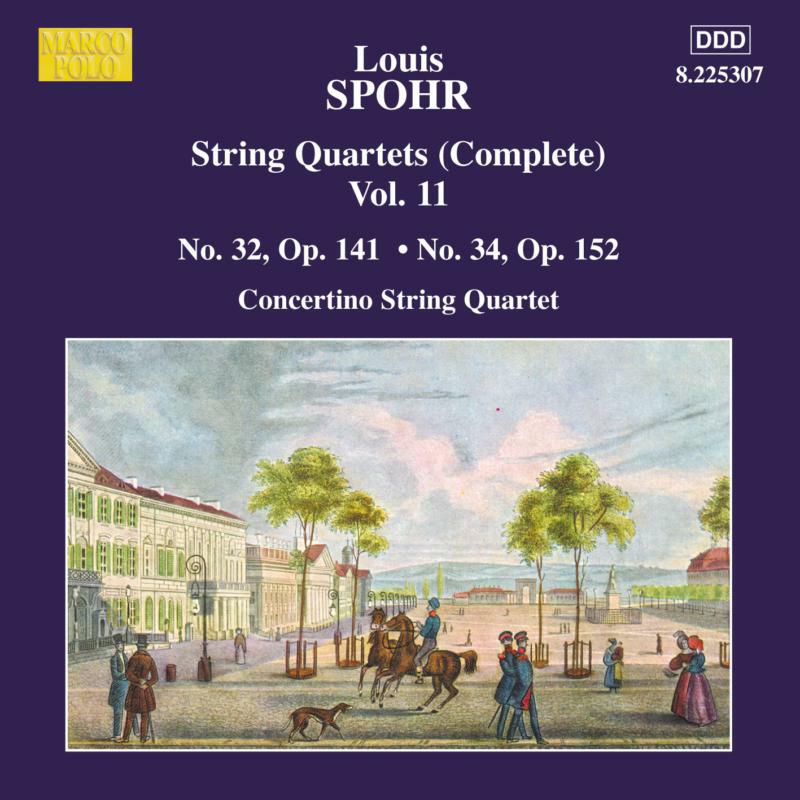Picture of Moscow Philh Concertino 4Tet - SPOHR: String Quartets Vol.11