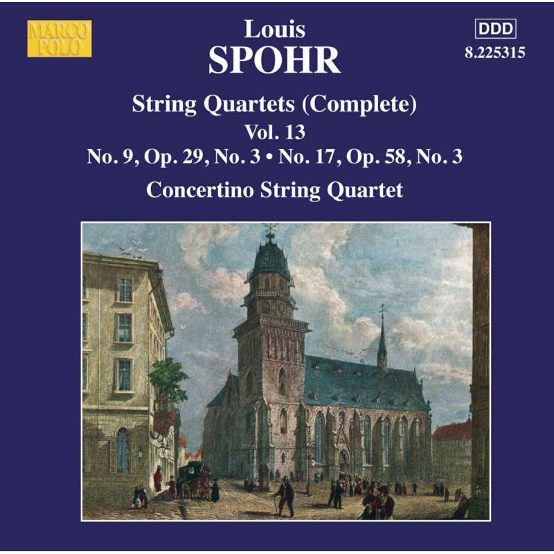 Picture of Concertino String Quartet - SPOHR: STRING QUARTETS VOL.13