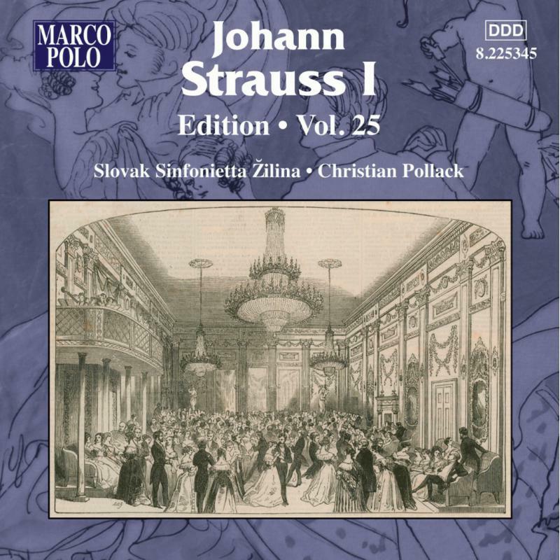 Picture of Slovak Sinf Zilina:Pollack - Johann Strauss Edition Vol. 25