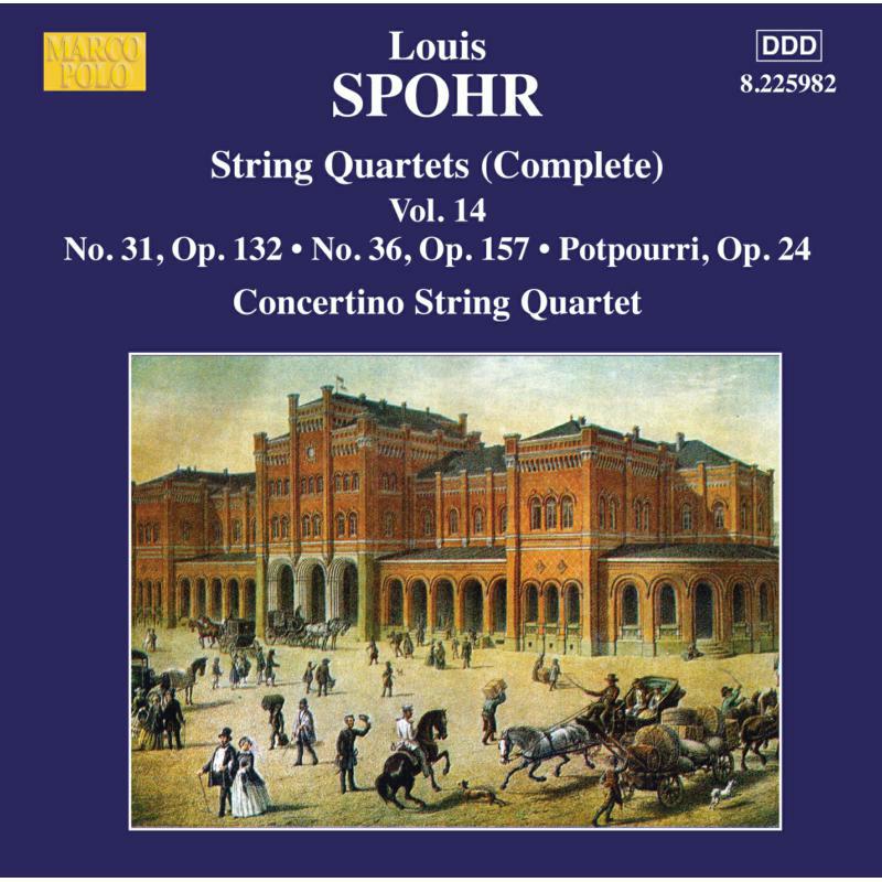 Picture of Moscow P Conc 4Tet - Spohr: Quartets Nos. 31 And 36