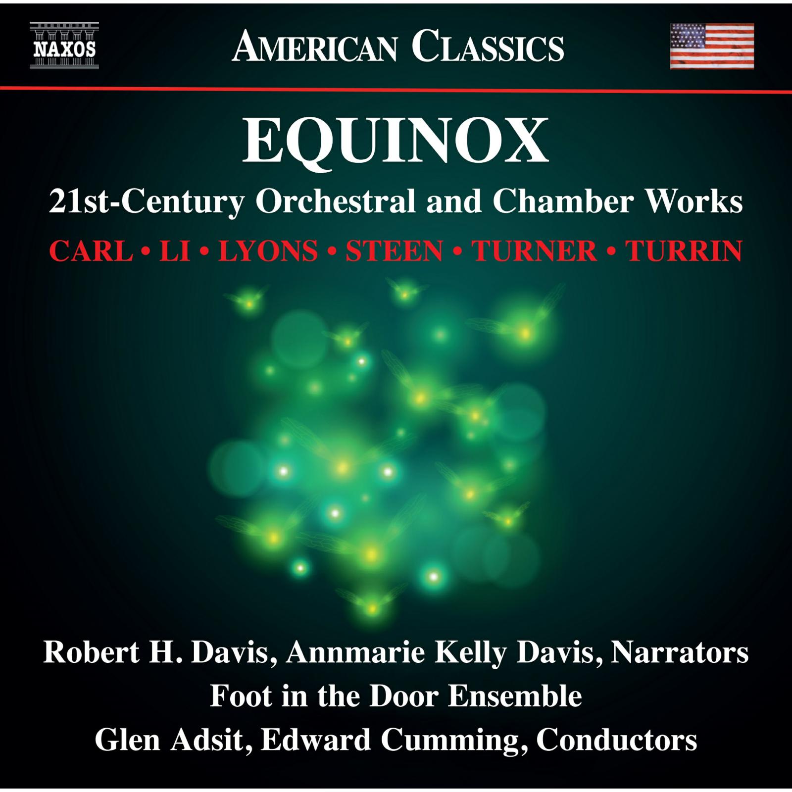 Picture of Robert H. Davis; Annmarie Kelly Davis; Foot in the Door Ensemble; Glen Adsit; Edward Cumming - Equinox (21st-Century Orchestral and Chamber Works)