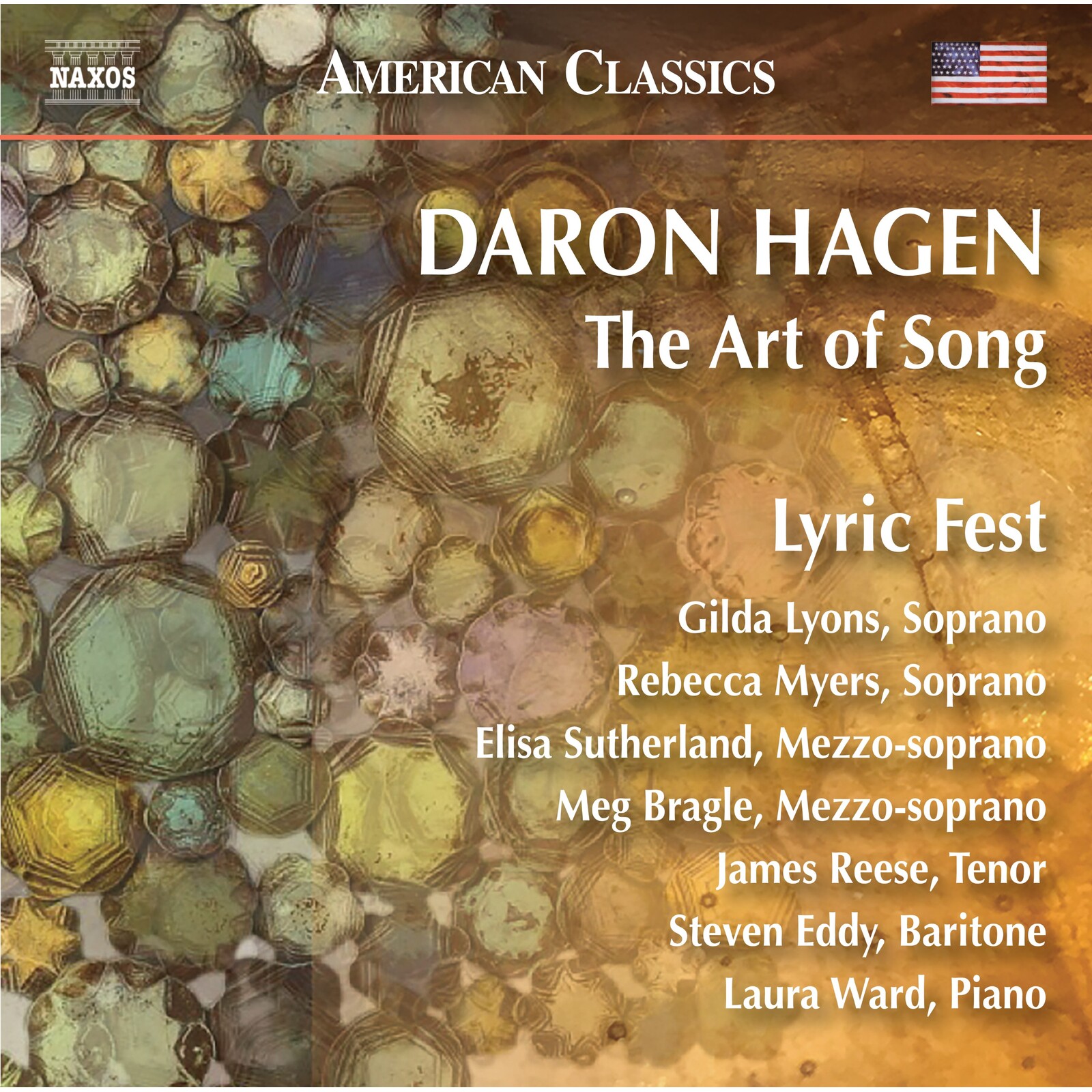 Picture of Lyric Fest; Gilda Lyons; Rebecca Myers; Elisa Sutherland; Meg Bragle; James Reese; Steven Eddy; Laura Ward - Daron Aric Hagen: The Art of Song