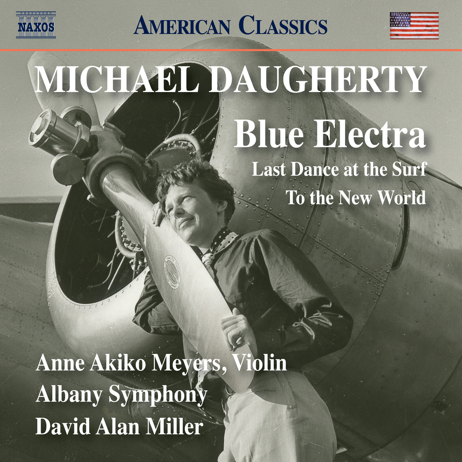Picture of Anne Akiko Meyers; Elissa Johnston; Albany Symphony; David Alan Miller - Michael Daugherty: Blue Electra; Last Dance at the Surf; To the New World