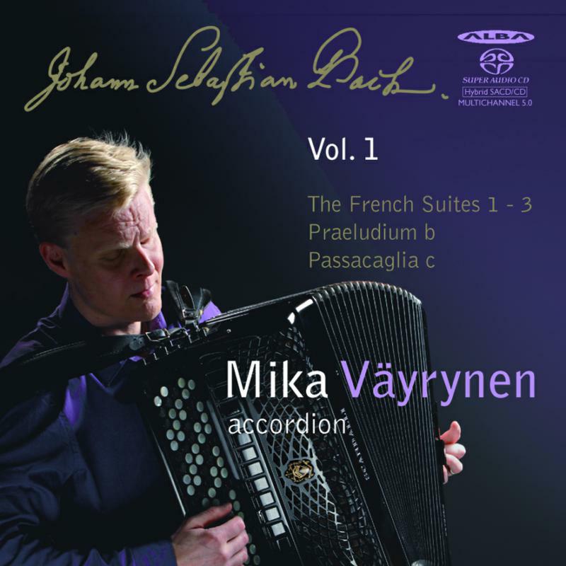 Picture of Mika Vayrynen - The French Suites 1-3 - Mika Vayrynen, Accordion