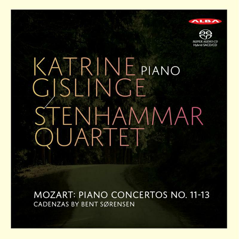 Picture of Katrine Gislinge - Piano Concertos nos 13,11,12 - for Piano & String Quartet, Katrine Gislinge-pno