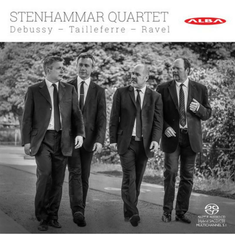 Picture of Stenhammar Quartet - Claude Deubssy, Germaine Tailleferre, Maurice Ravel: Stenhammar Quartet