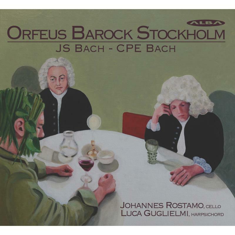 Picture of Rostamo/Guglielmi - J. S. Bach, C. P. E. Bach: Orfeus Barock Stockholm