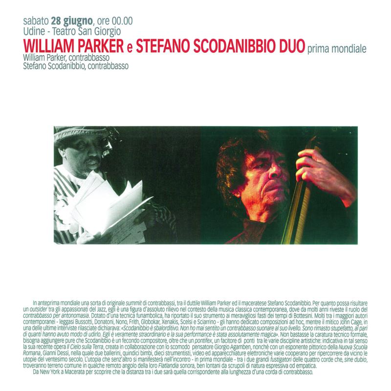 Picture of William Parker & Stefano Scodanibbio - Bass Duo