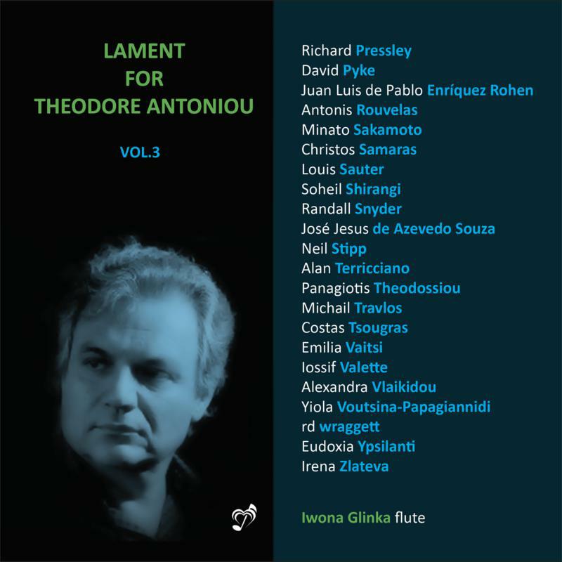 Picture of Iwona Glinka - Lament for Theodore Antoniou Vol. 3
