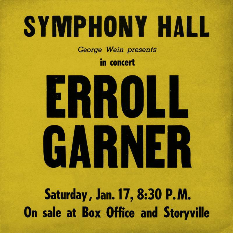 Picture of Erroll Garner - Symphony Hall Concert