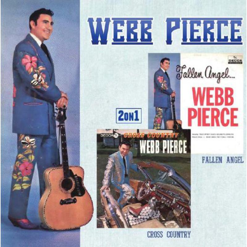 Picture of Webb Pierce - Fallen Angel / Cross Country