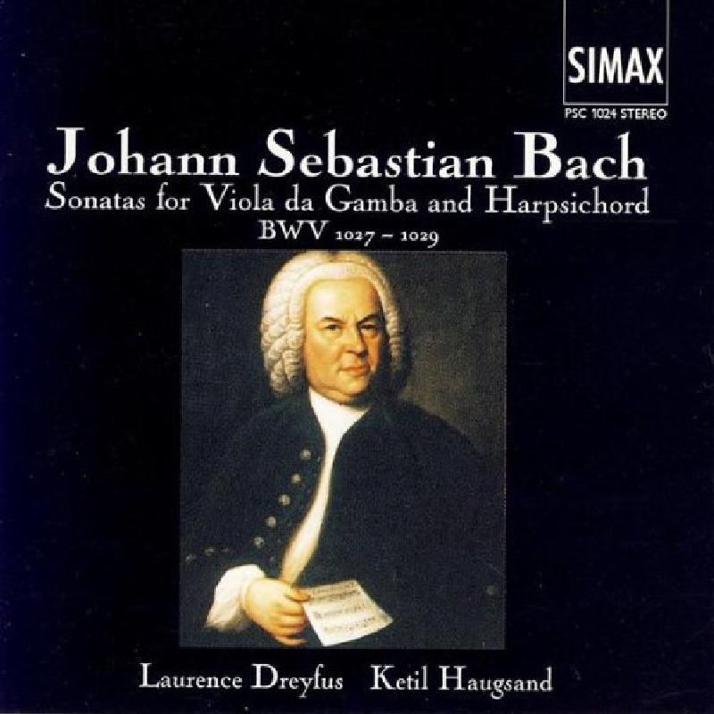 Picture of Laurence Dreyfus - Bach: Sonatas for Viola Da Gamba &amp; Harpsichord BWV 1027,