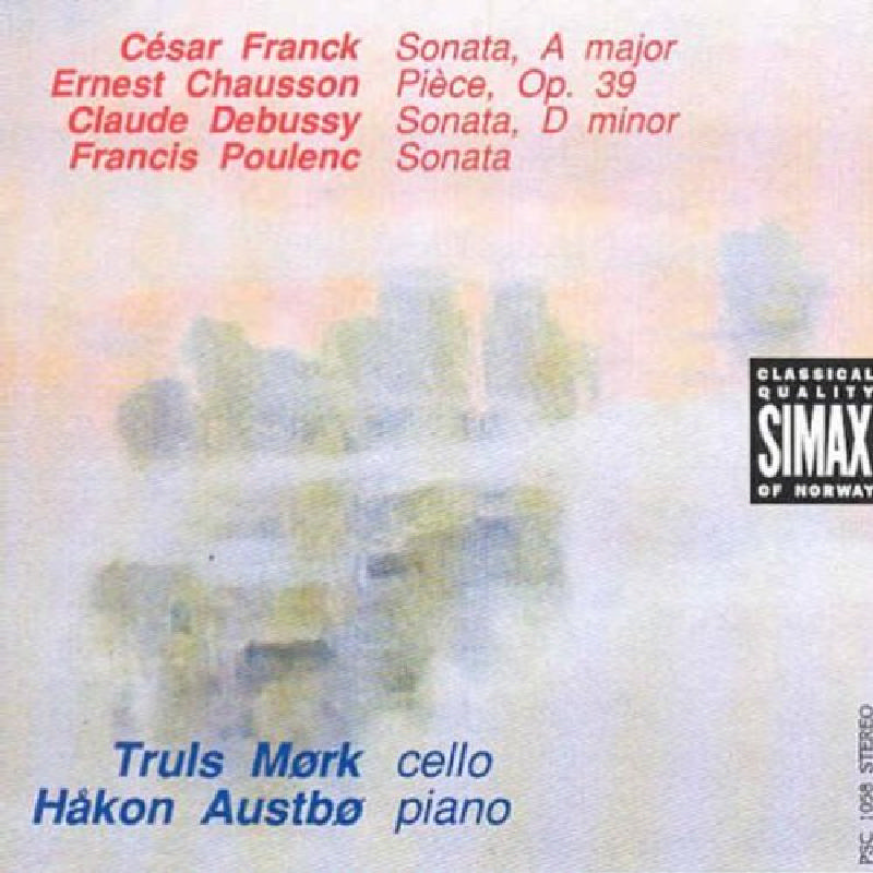 Picture of Truls Mørk - Franck: Sonata A major; Chausson: Piece Op. 39; Debussy: Sonata D minor; Poulenc: Sonata