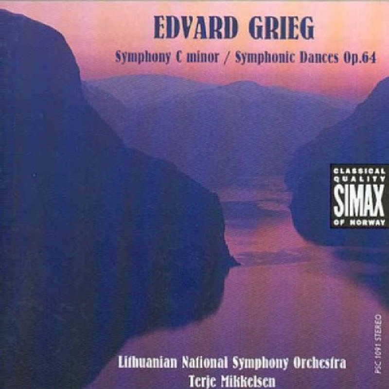 Picture of Edvard Grieg - Symphony in C Minor (Mikkelsen, Lithuanian National So)
