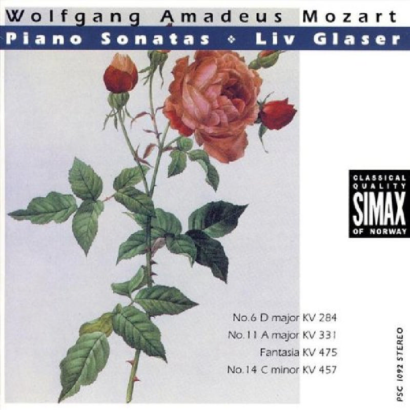 Picture of Liv Glaser - Mozart: Piano Sonatas Nos. 6 & 11; Fantasia, K475; Piano Sonata No. 14