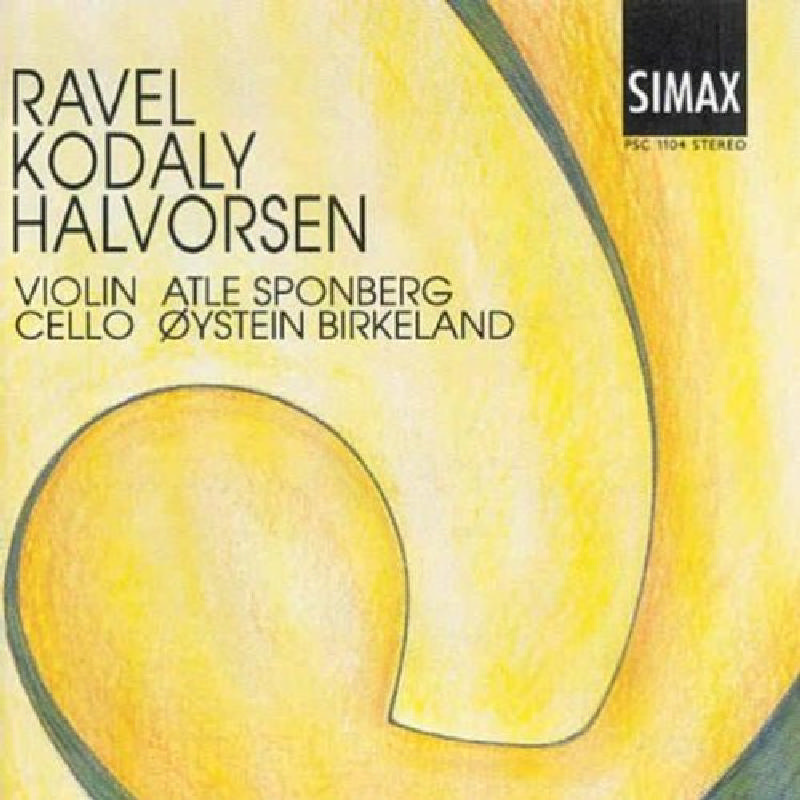 Picture of Birkeland/Sponberg - Music for Violin and Cello