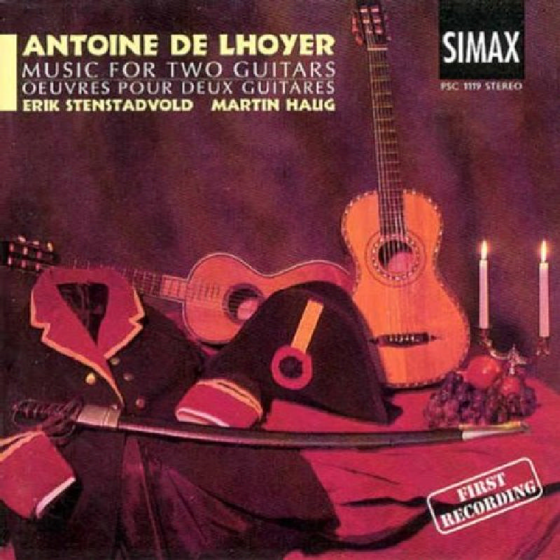 Picture of Erik Stenstadvold/Martin Haug - Antoine De Lhoyer: Music for Two Guitars