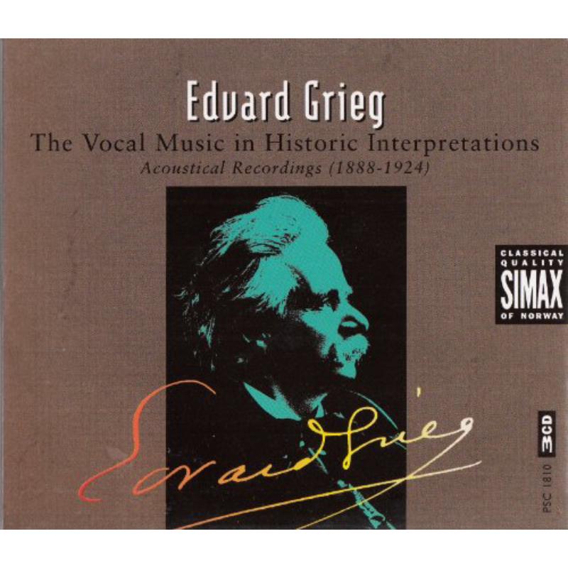 Picture of Various Artists - Grieg: The Vocal Music In Historic Interpretations