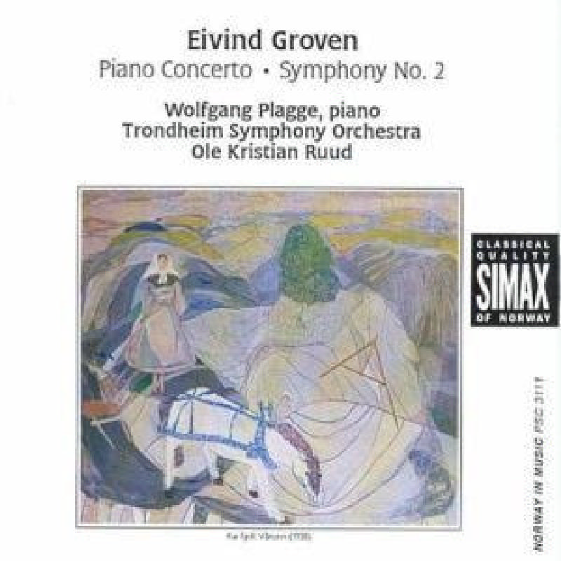 Picture of Wolfgang Plagge/Ole Kristian Ruud/Trondheim Symphony Orchestra - Eivind Groven: Piano Concerto; Symphony No. 2