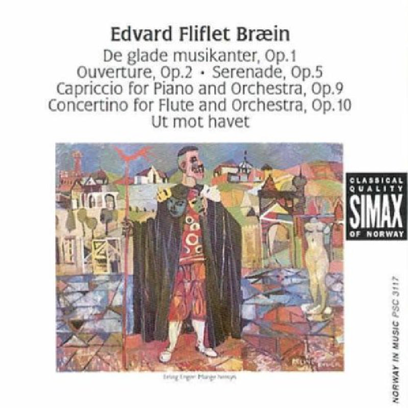 Picture of Per Åke Andersson - Edvard Fliflet Braein: De glade musikanter; Ouverture; Serenade; Capriccio; Concertino; Ut mot havet