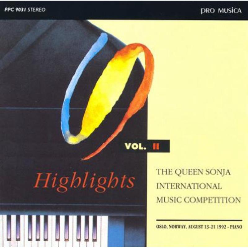 Picture of Various Composers - Queen Sonja Music Competition 1992 Vol. 2
