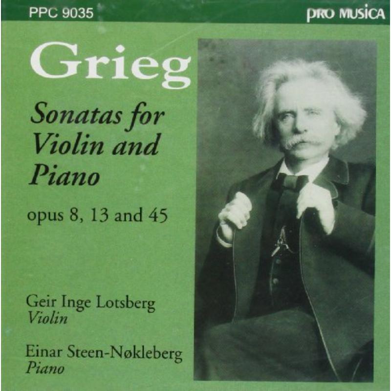Picture of Edvard Grieg - Complete Violin Sonatas (Lotsberg, Steen-Nokleberg)