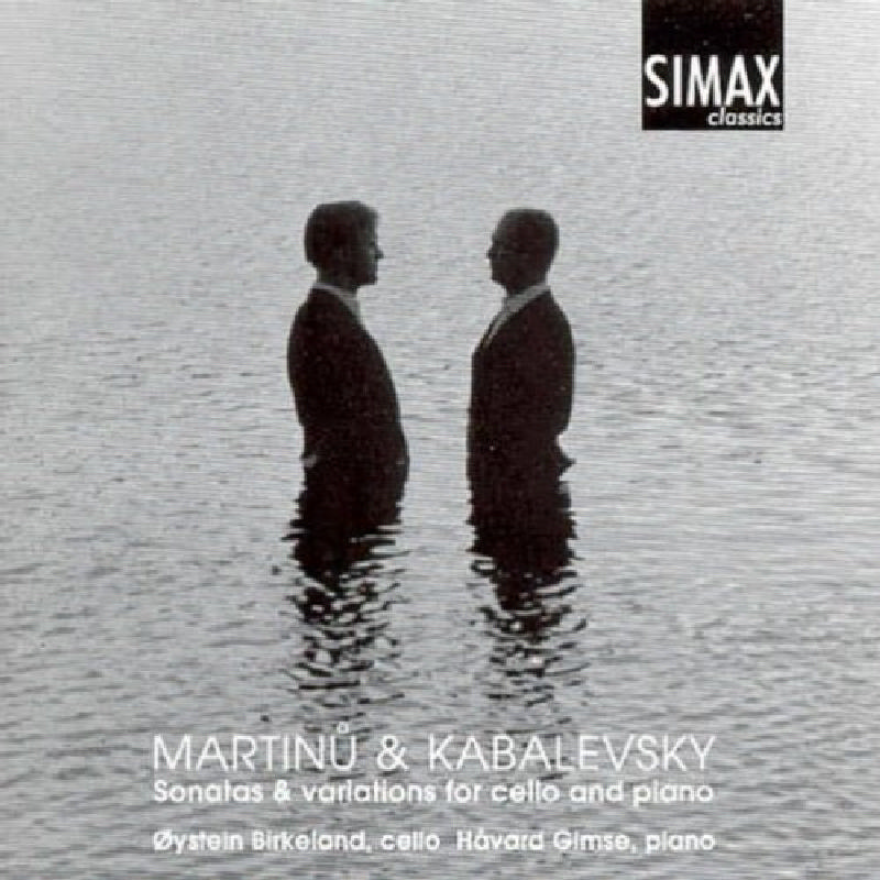 Picture of Øystein Birkeland/Håvard Gimse - Martinu and Kabalevsky: Sonatas & Variations for Cello & Piano