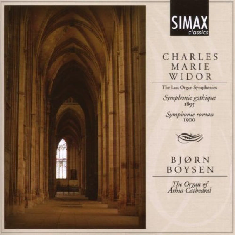 Picture of Bjørn Boysen - Charles Marie Widor: The Last Organ Symphonies