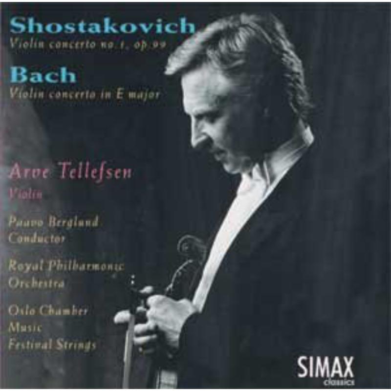 Picture of Arve Tellefsen - Bach, Shotakovich: Violin Concertos