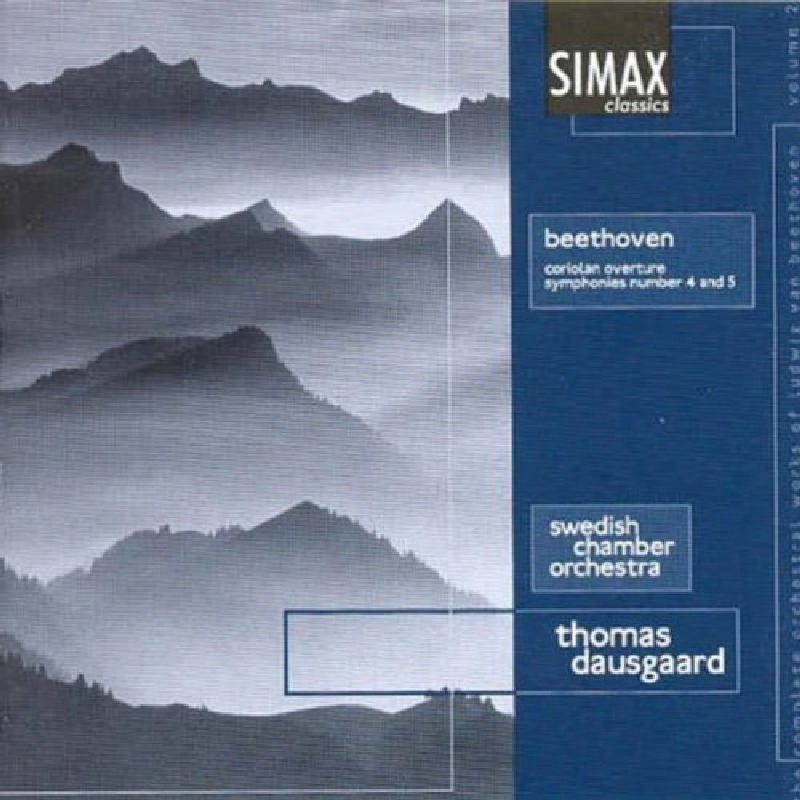Picture of Thomas Dausgaard/Swedish Chamber Orchestra - Beethoven: Coriolan Overture / Symphonies 4 & 5