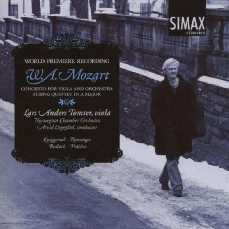 Picture of Lars Anders Tomter - Mozart: Concerto for Viola and Orchestra; String Quintet in A major