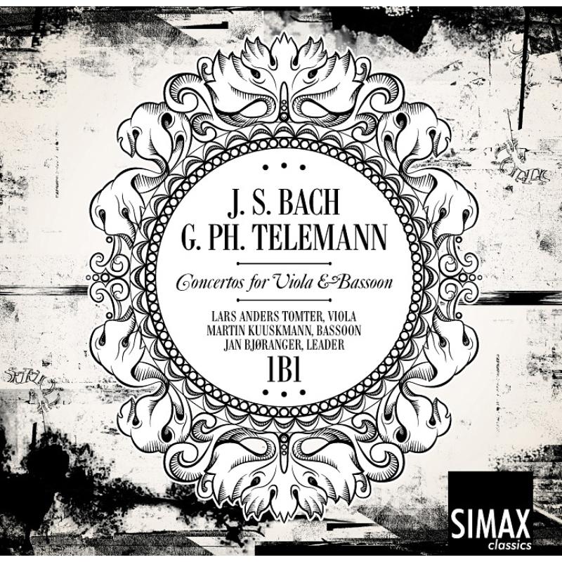 Picture of Lars Anders Tomter, Martin Kuuskmann, 1B1 & Jan Bjoranger - Bach & Telemann: Concertos for Viola & Bassoon
