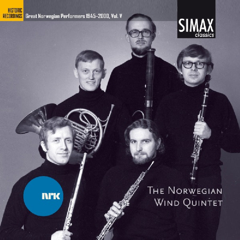 Picture of The Norwegian Wind Quintet - Great Norwegian Composers 1945-2000, Vol. 5 - Nielsen, Antonio Bibalo etc.