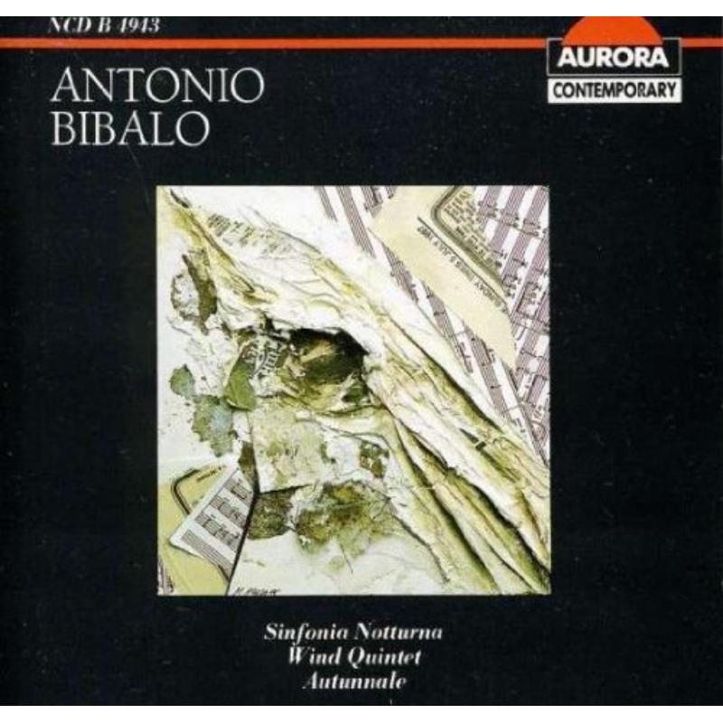 Picture of Antonio Bibalo - Sinf Nott, Windquartette, Autunnale (Bergen Po)